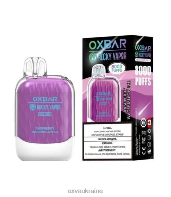 Oxva Disposable Z0B4N40 малиновий кавуновий лід OXVA OXBAR g8000