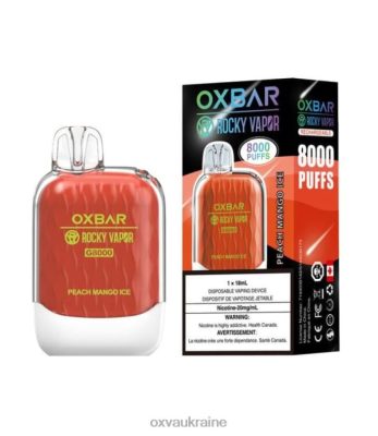 Oxva Vape Sale Z0B4N39 персиковий лід з манго OXVA OXBAR g8000