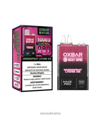 Електронна Сигарета Oxva Z0B4N25 лід з драконового плоду OXVA OXBAR maze pro 10000